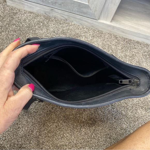 Zippo Leather Handled Tote Shoulder Bag Made in USA - Picture 12 of 15